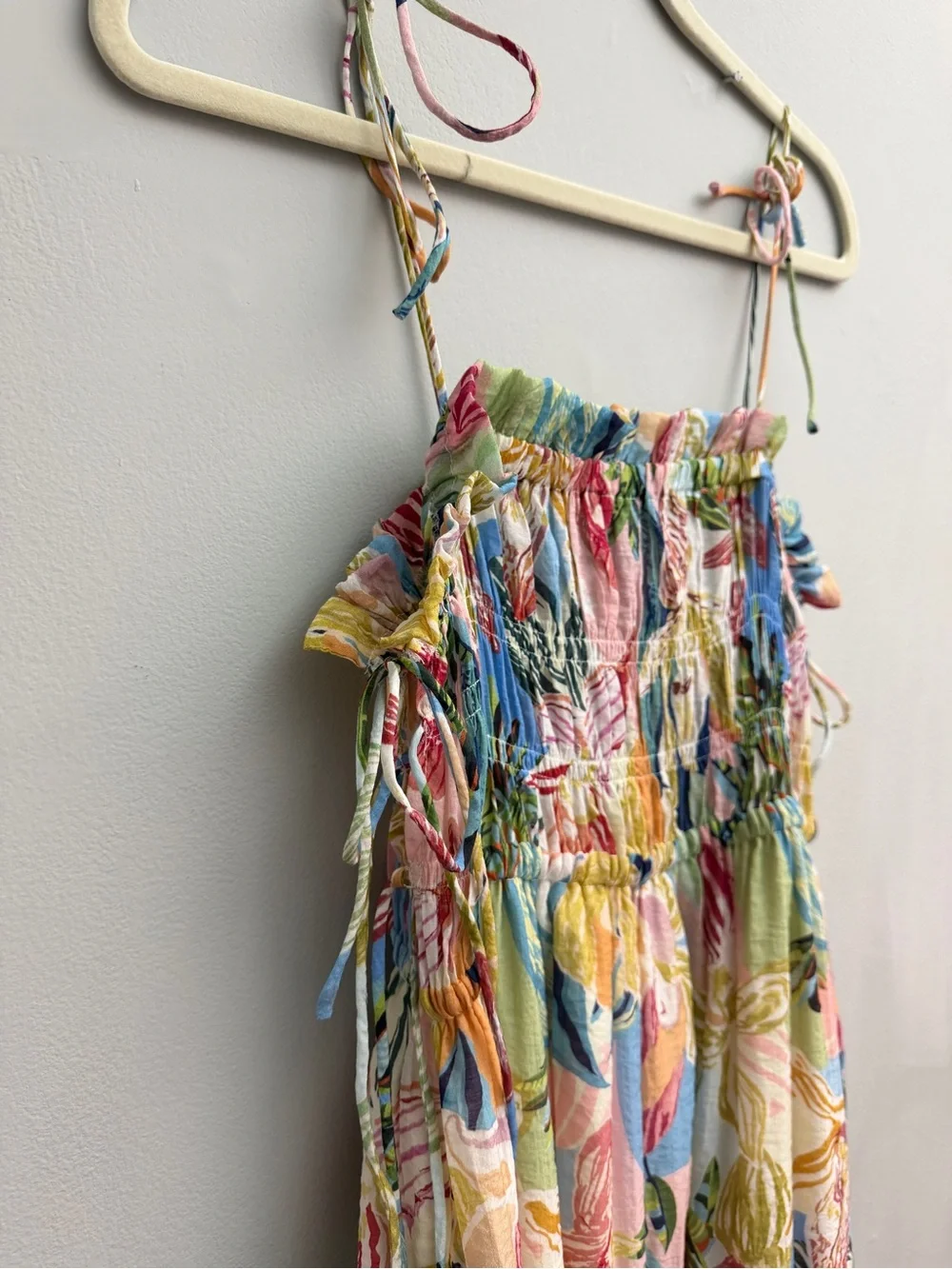 THML Destiny Floral Maxi Dress, Size Medium - Picture 5 of 7